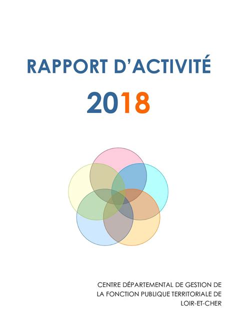 RAPPORT D’ACTIVITÉ 2018